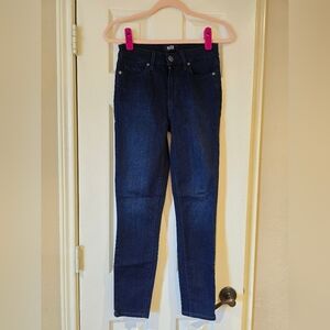 Paige Women's Hoxton Ankle Skinny Jeans In Alania Size 26 Dark Was